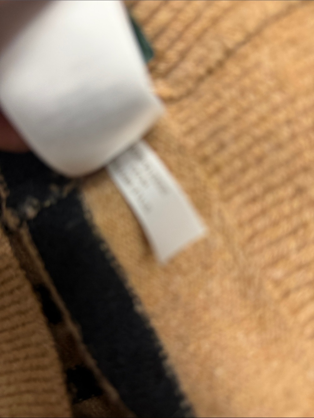 J.Crew Striped Mock Neck Sweater Camel Stripe Merino Wool Alpaca Cozy Classic - Picture 8 of 8